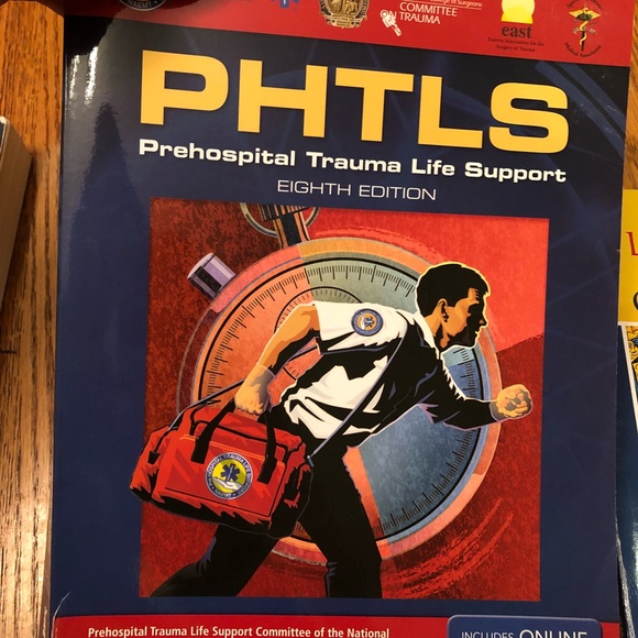 PreHospital Trauma Life Support Textbook 8E - Picture 1 of 2
